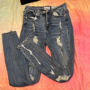 blue jeans, size 3